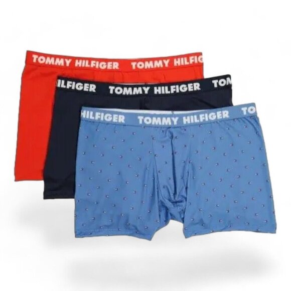 TOMMY HILFIGER Statement Flex Boxer Briefs 3 Pack Men's Size Large _A3 - Picture 7 of 12